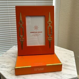 Johnathan Adler Orange Frame 4x6